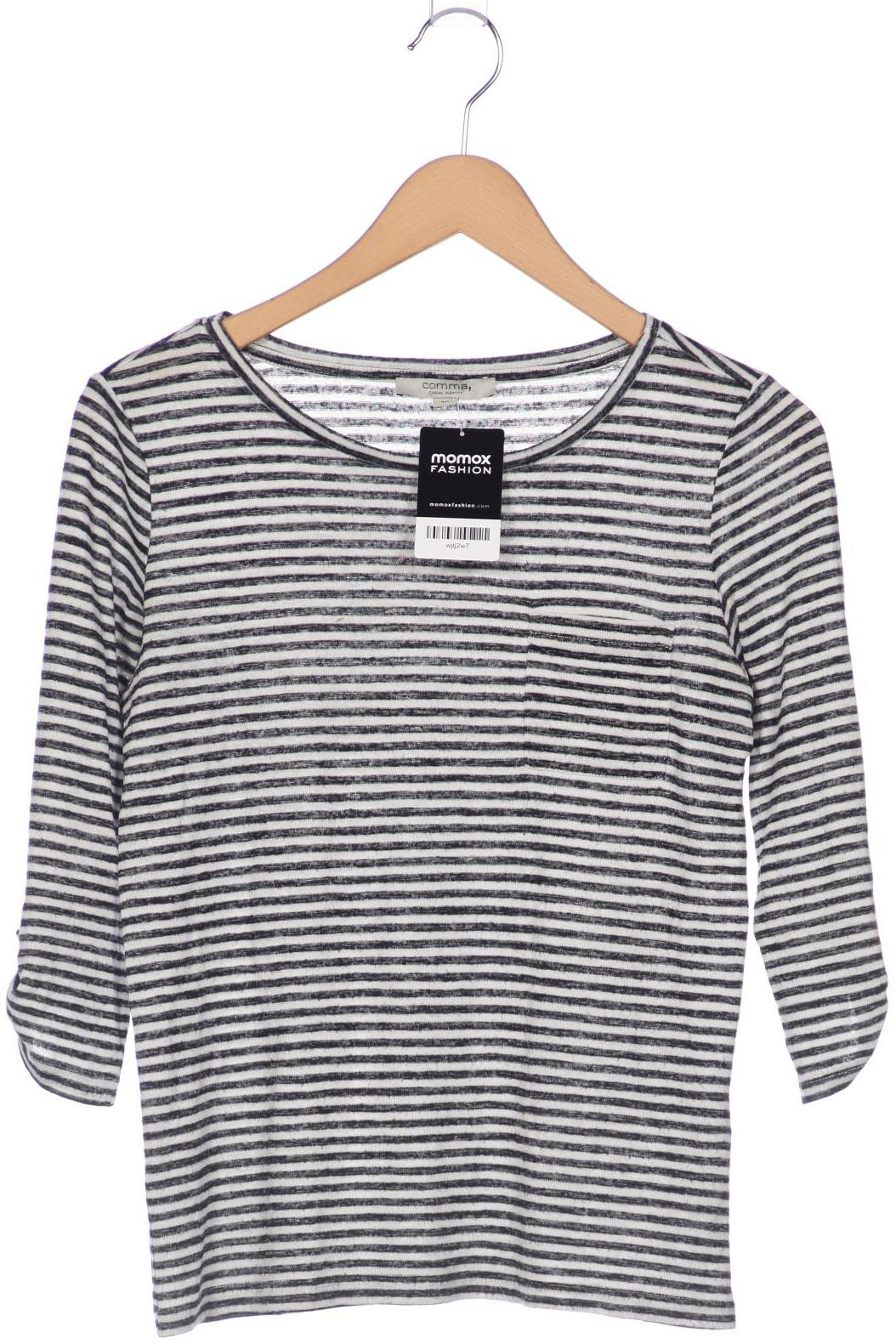 

Comma Damen Langarmshirt, marineblau, Gr. 36