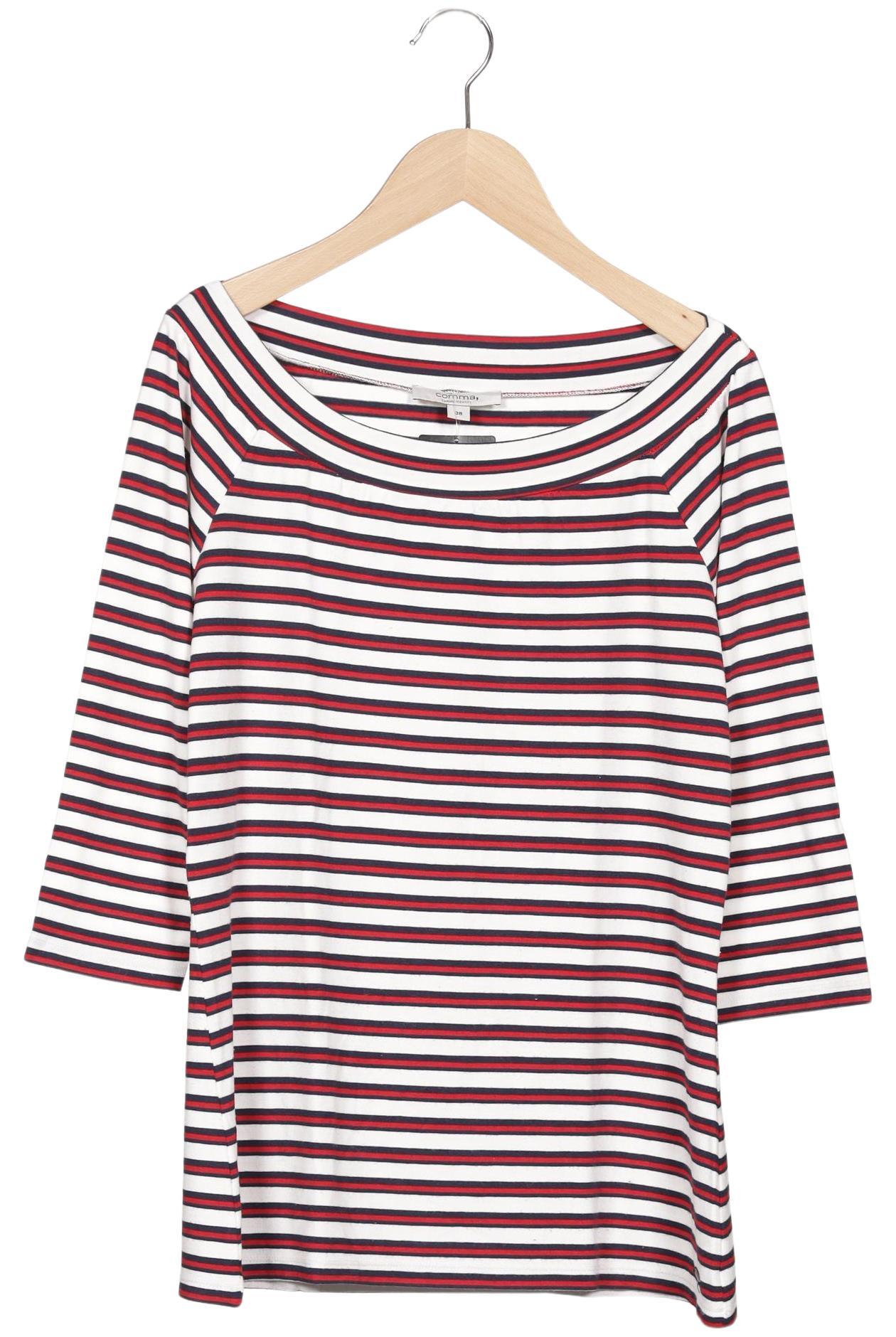 

Comma Damen Langarmshirt, mehrfarbig, Gr. 38