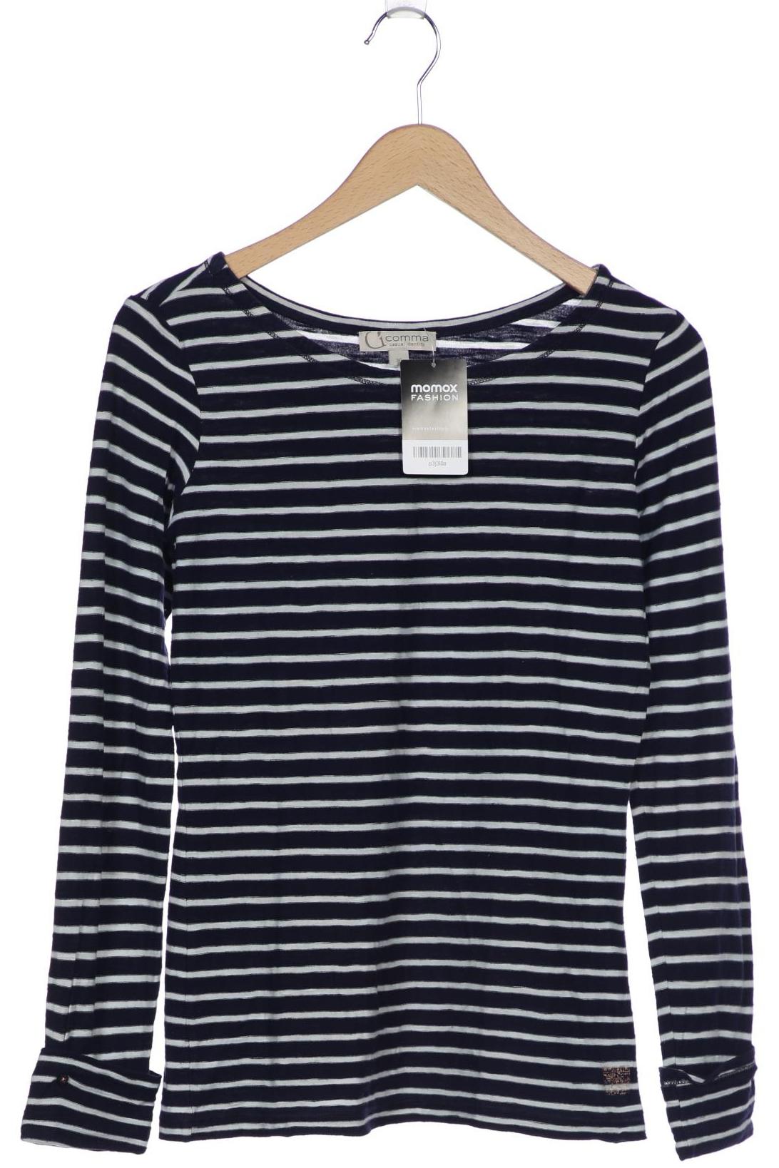 

Comma Damen Langarmshirt, marineblau