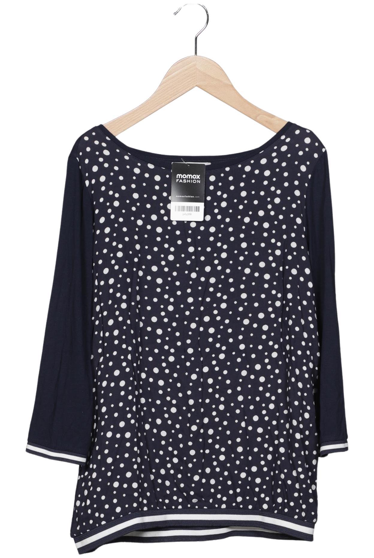 

Comma Damen Langarmshirt, marineblau, Gr. 36
