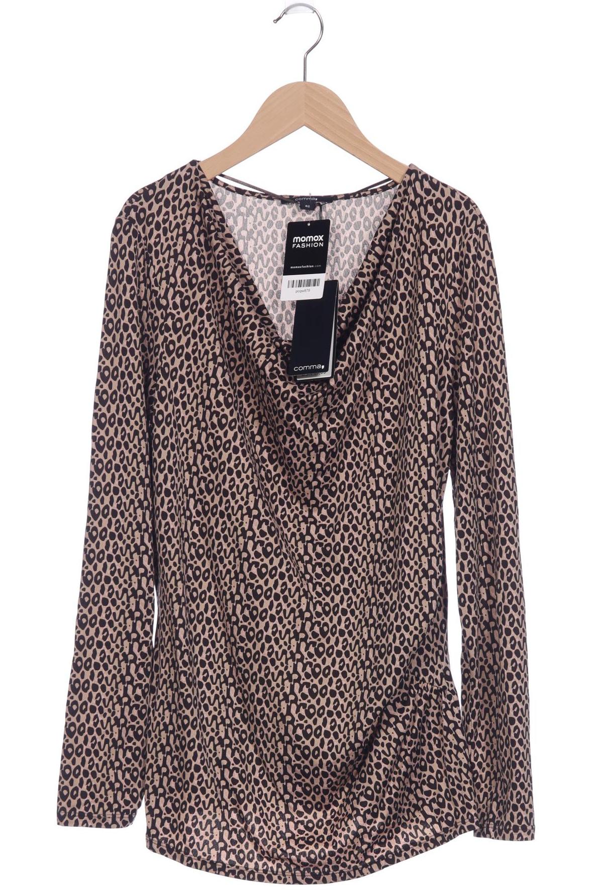 

Comma Damen Langarmshirt, braun, Gr. 42