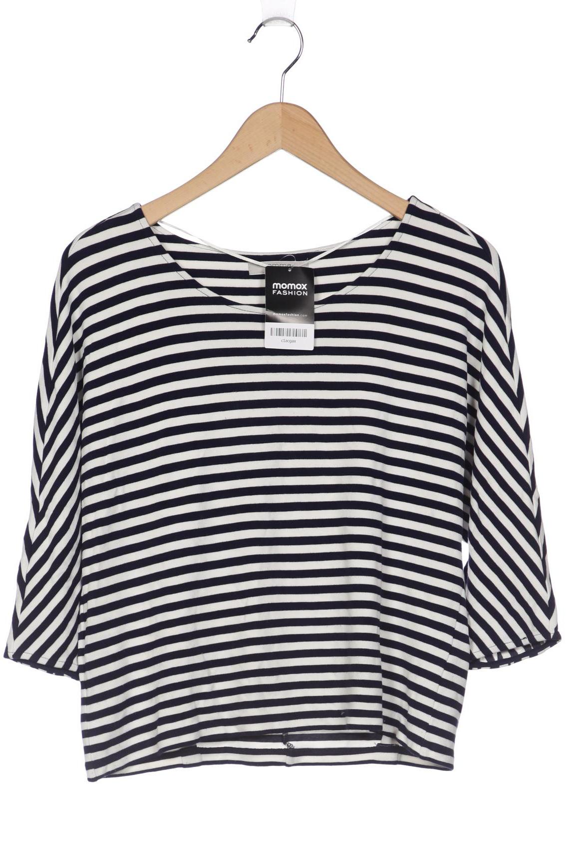 

Comma Damen Langarmshirt, marineblau, Gr. 38
