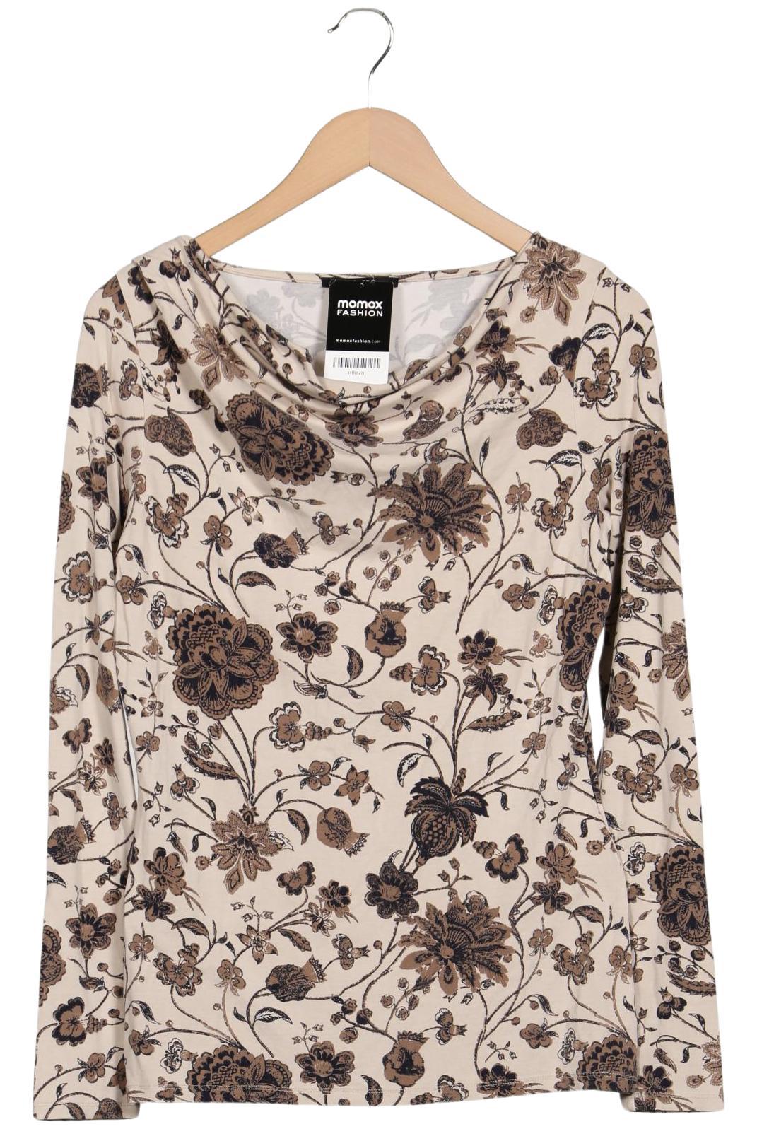 

Comma Damen Langarmshirt, beige, Gr. 38