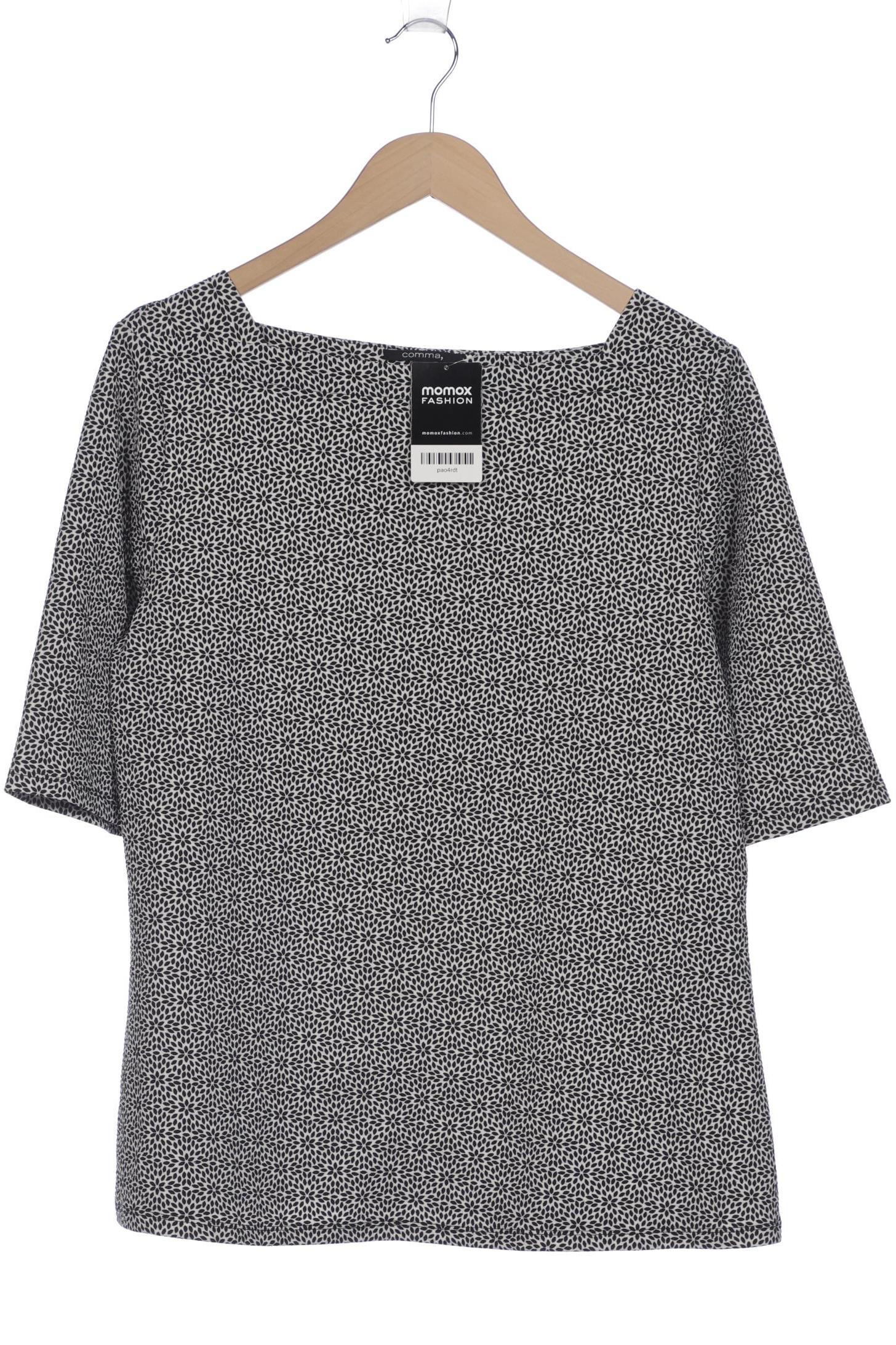 

Comma Damen Langarmshirt, weiß, Gr. 46