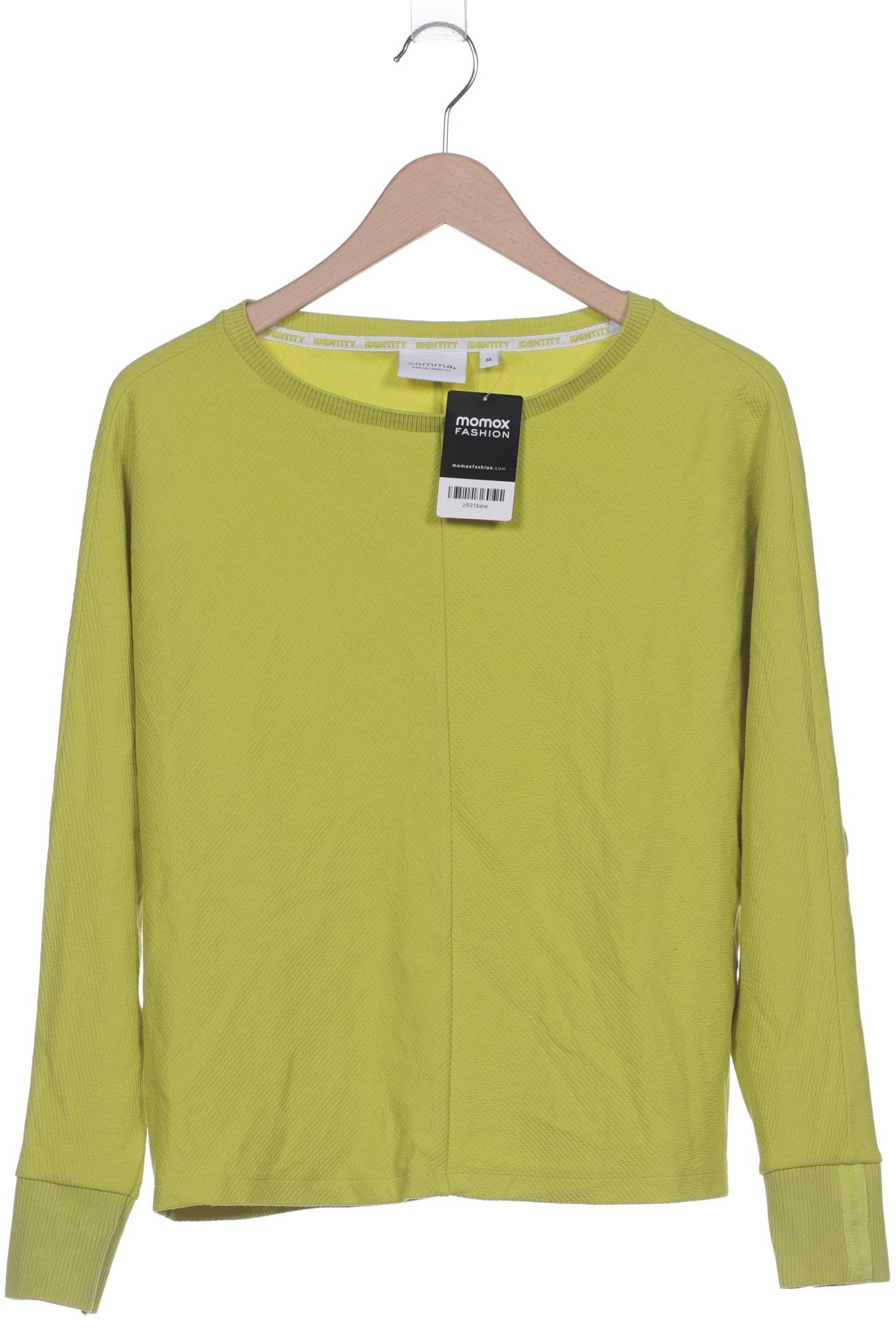 

Comma Damen Langarmshirt, grün, Gr. 36