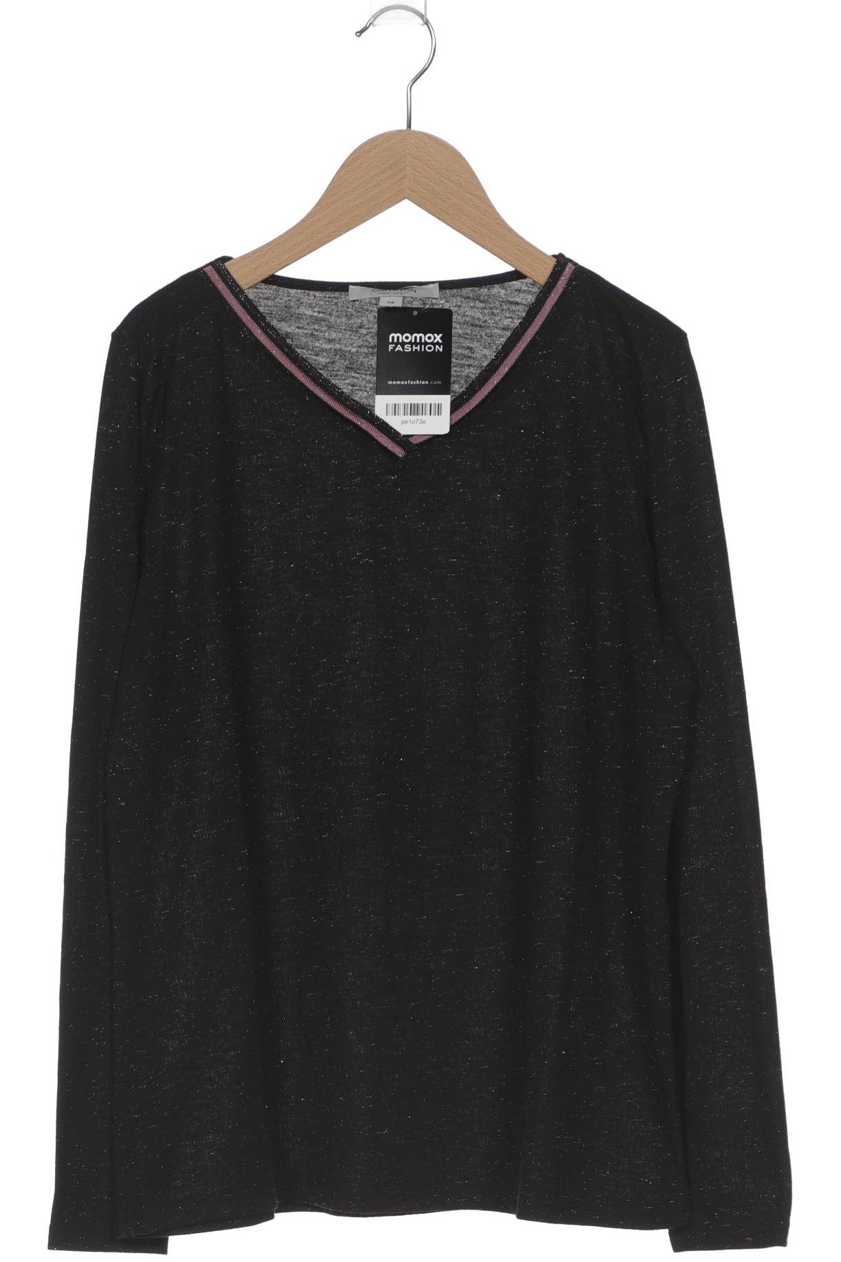 

Comma Damen Langarmshirt, schwarz, Gr. 42