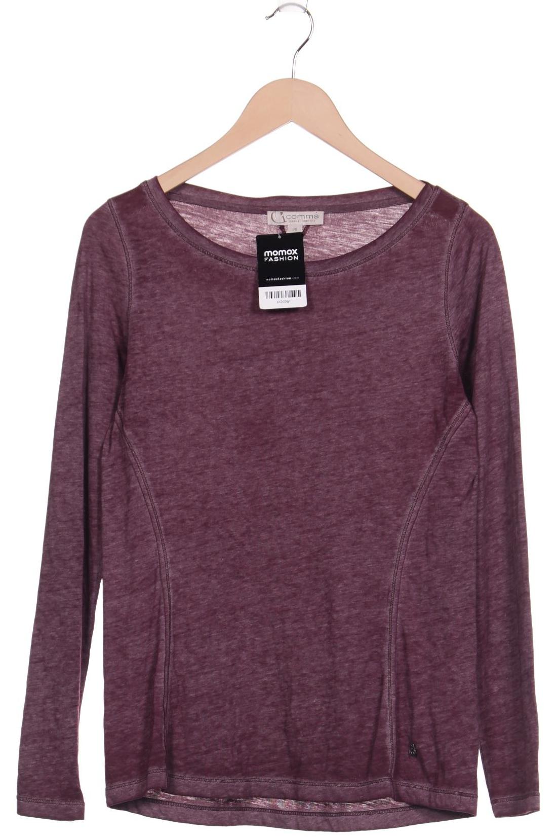 

Comma Damen Langarmshirt, bordeaux