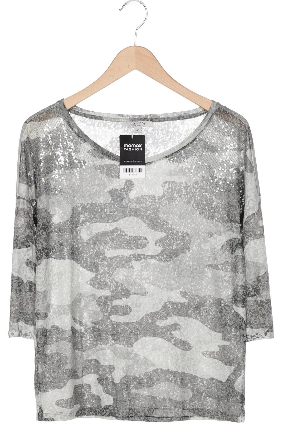 

Comma Damen Langarmshirt, grün