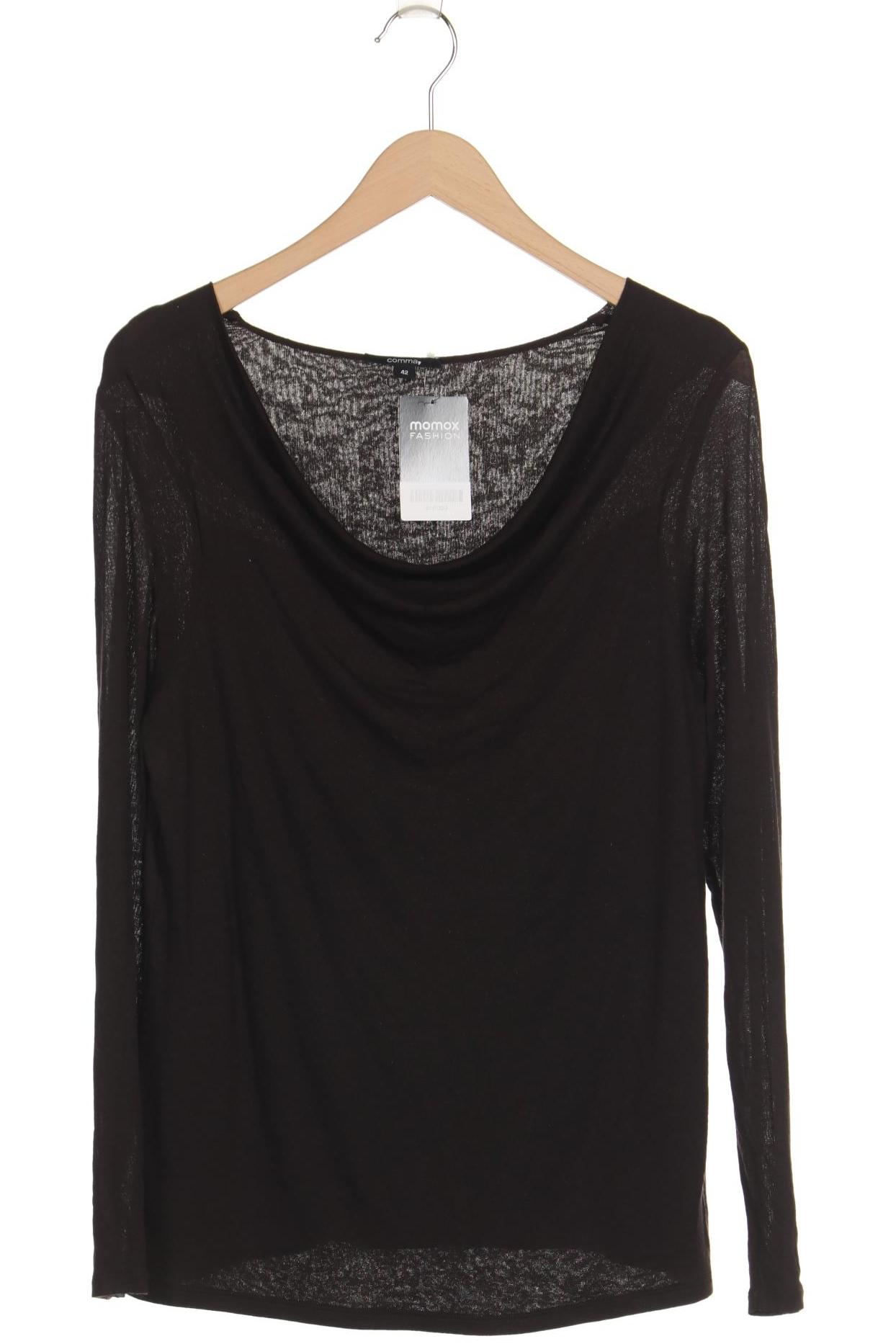 

Comma Damen Langarmshirt, braun, Gr. 42