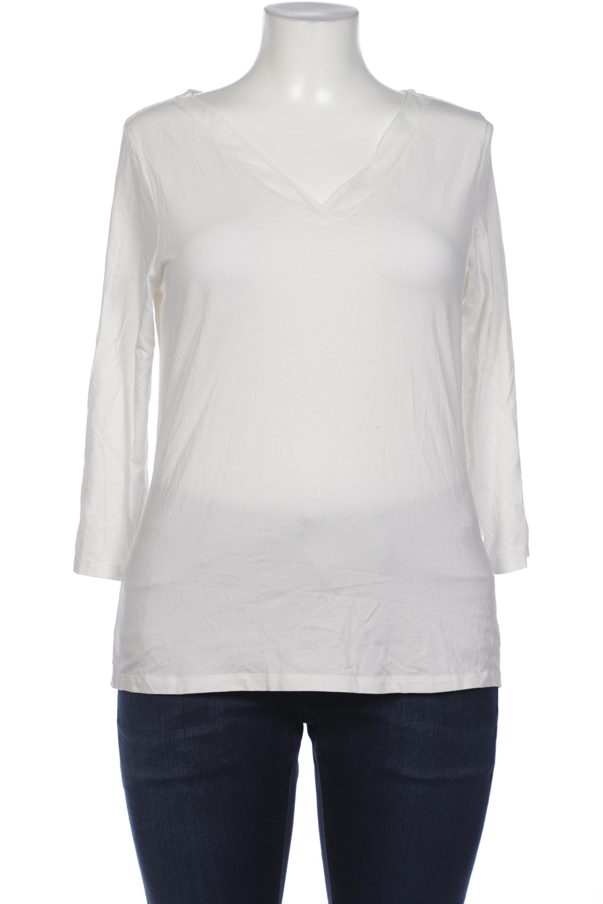 

Comma Damen Langarmshirt, cremeweiß, Gr. 44