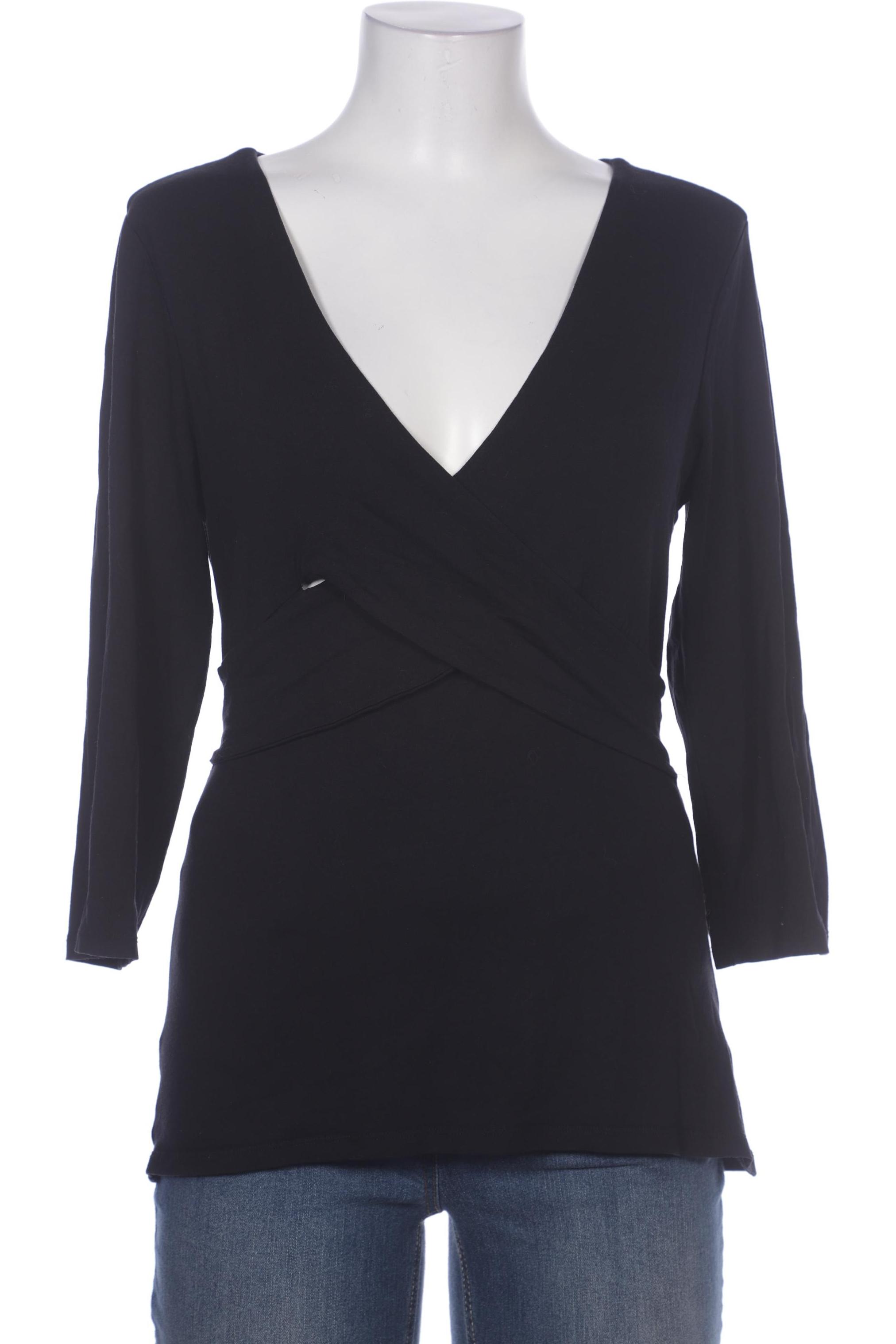 

Comma Damen Langarmshirt, schwarz, Gr. 40