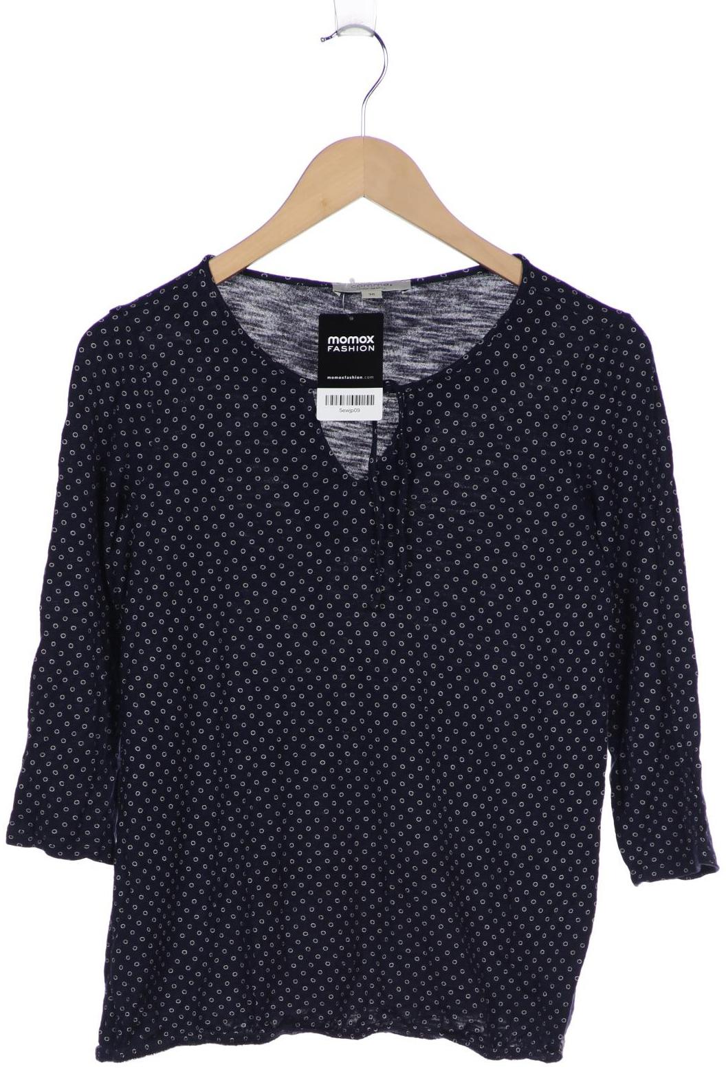 

Comma Damen Langarmshirt, marineblau, Gr. 36