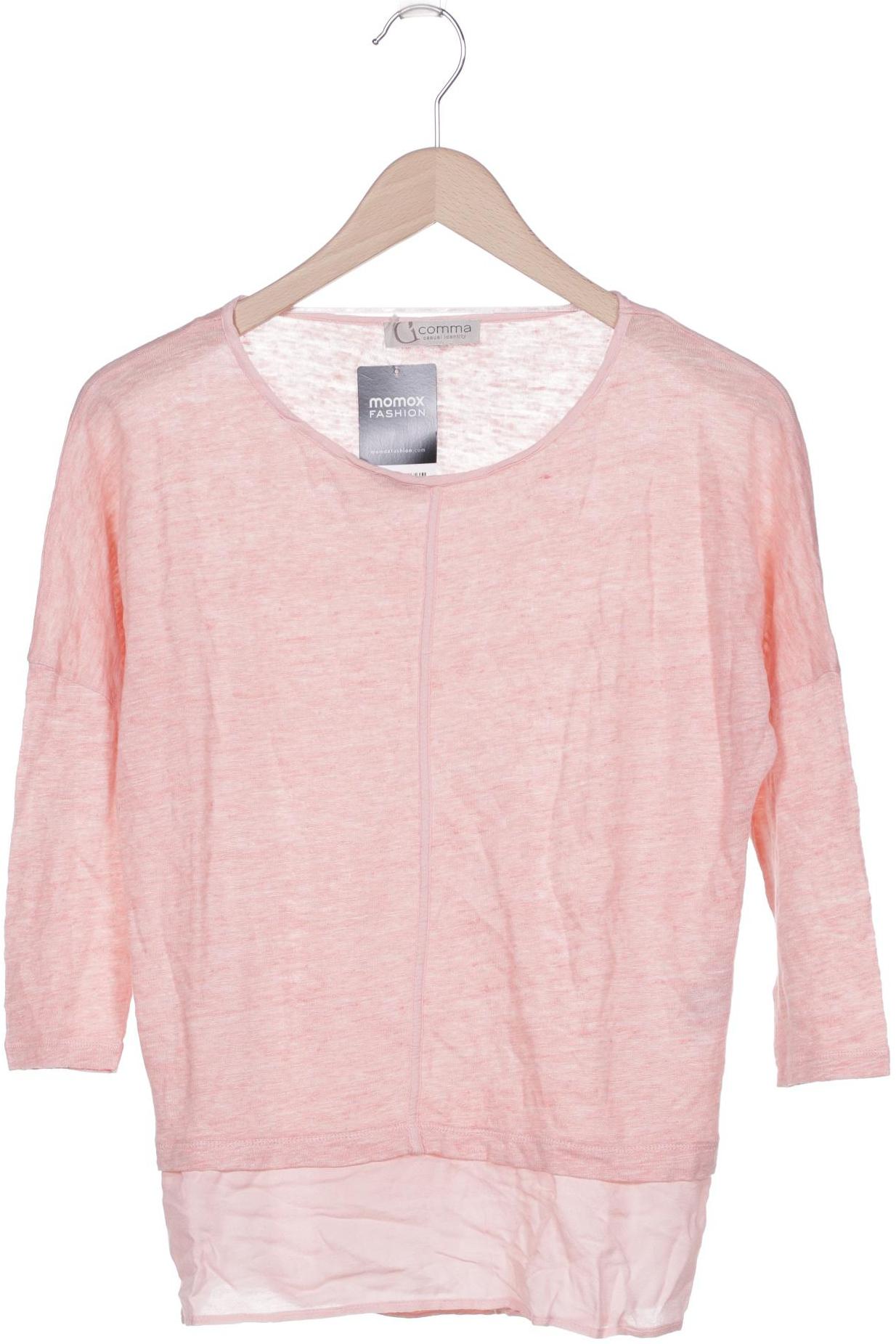 

Comma Damen Langarmshirt, orange, Gr. 38