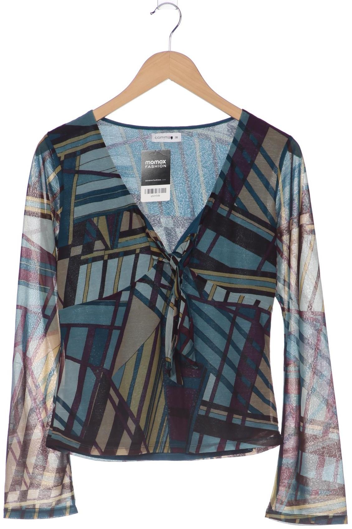 

Comma Damen Langarmshirt, mehrfarbig, Gr. 38