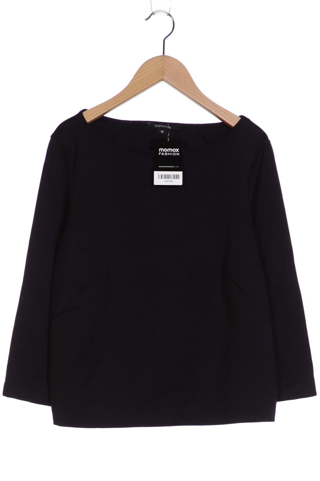 

Comma Damen Langarmshirt, marineblau