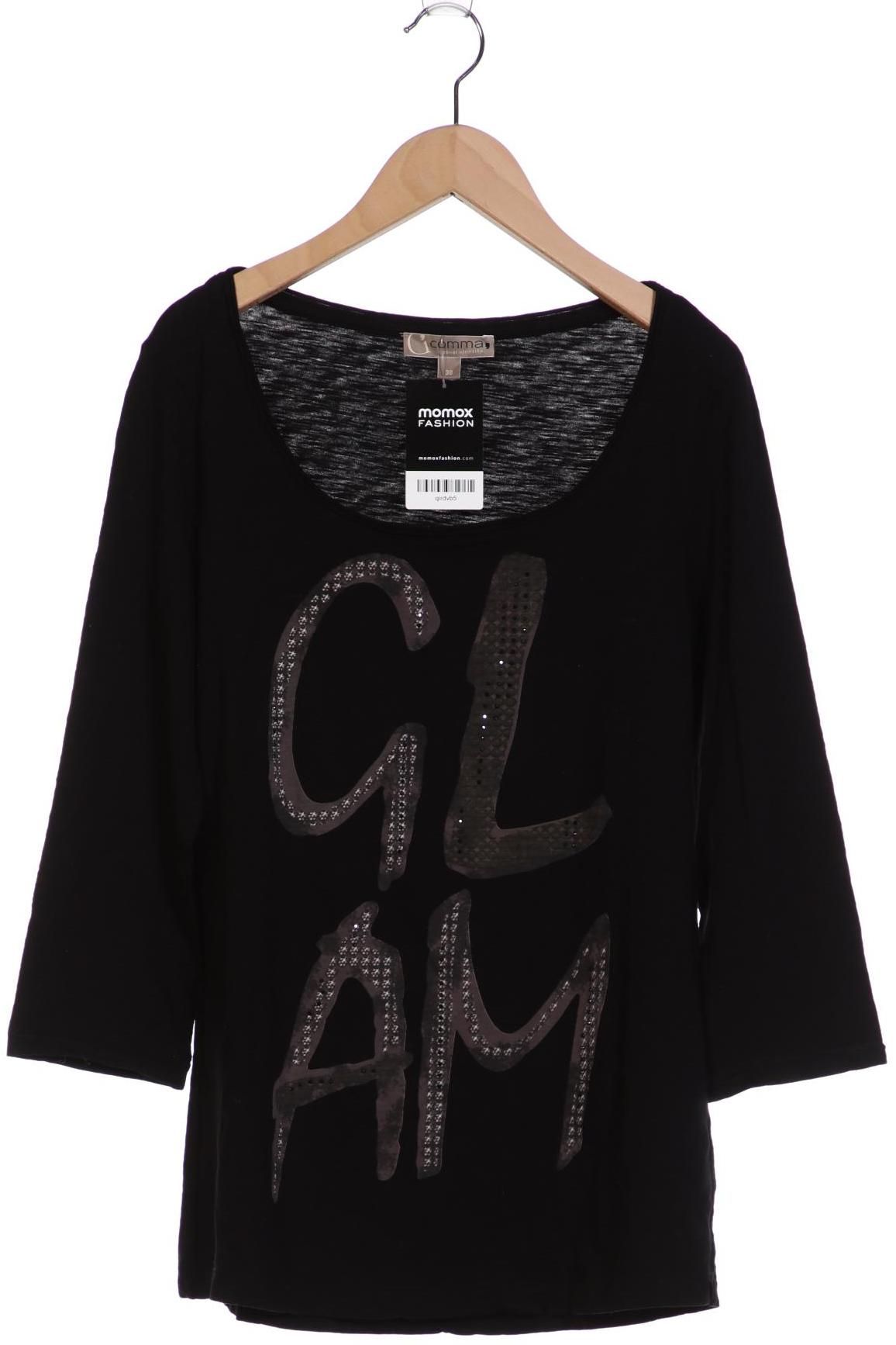 

Comma Damen Langarmshirt, schwarz