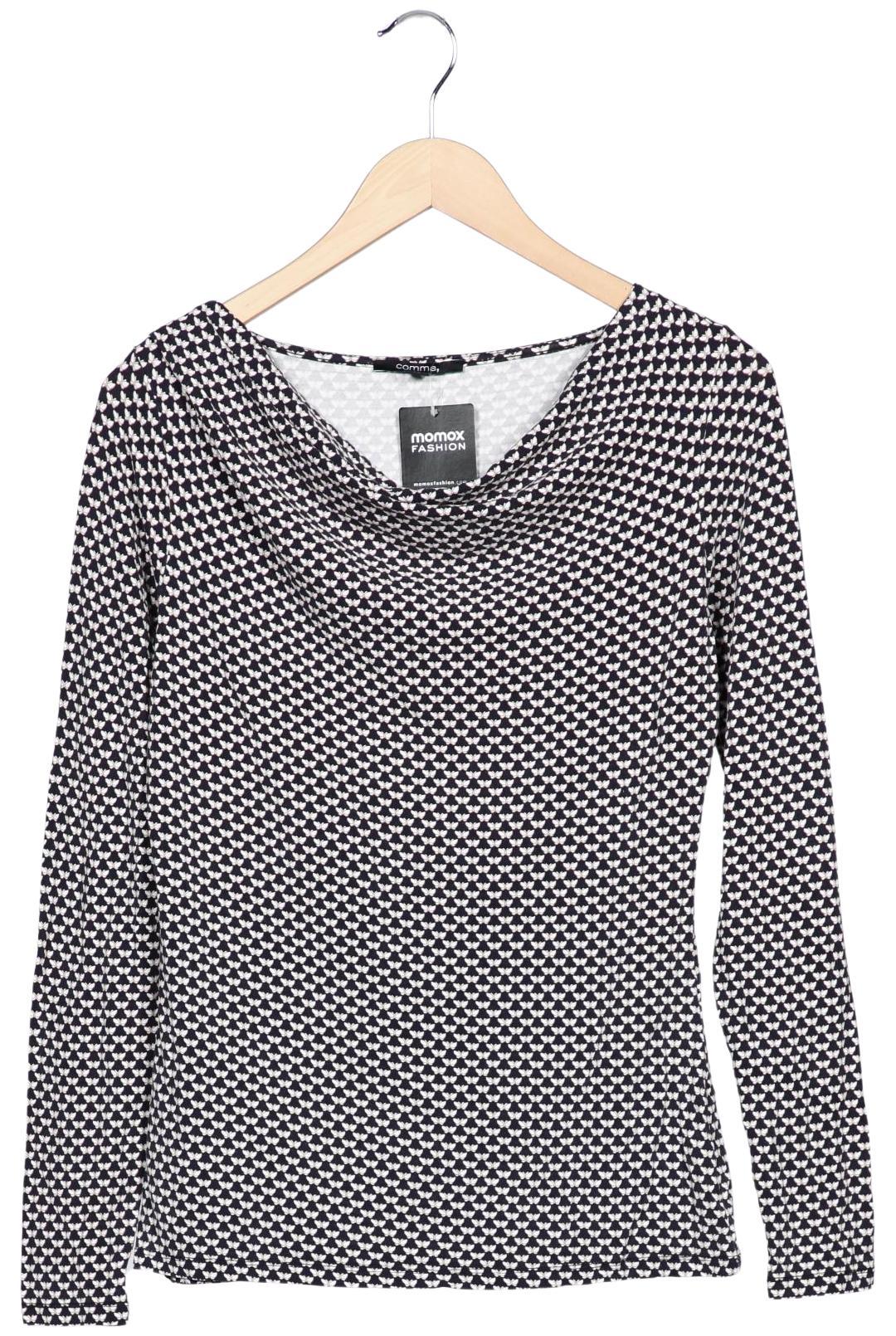 

Comma Damen Langarmshirt, mehrfarbig, Gr. 36