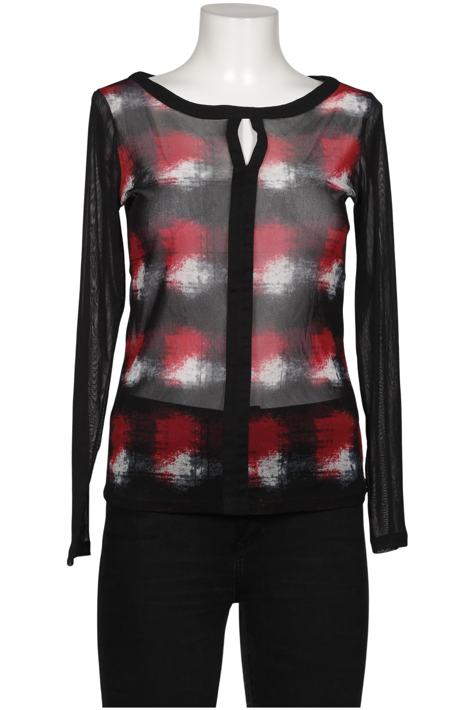 

Comma Damen Langarmshirt, schwarz, Gr. 38
