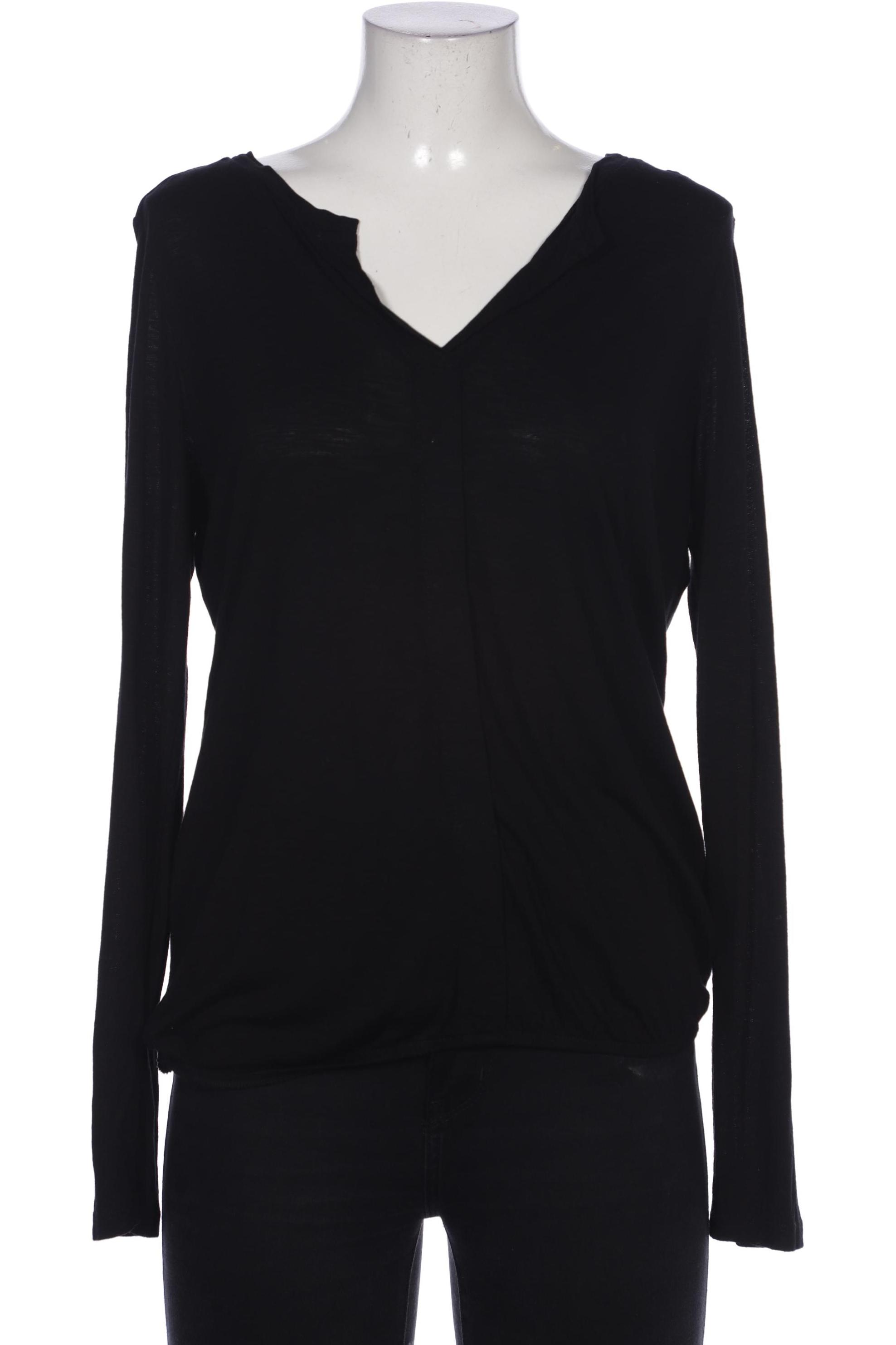 

Comma Damen Langarmshirt, schwarz, Gr. 40