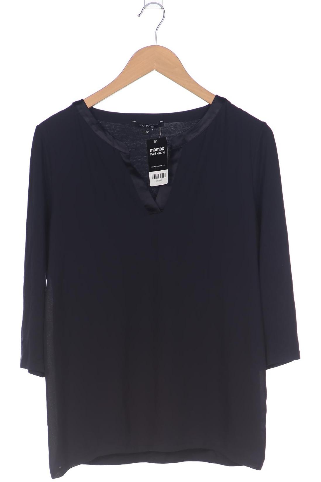 

Comma Damen Langarmshirt, marineblau, Gr. 42