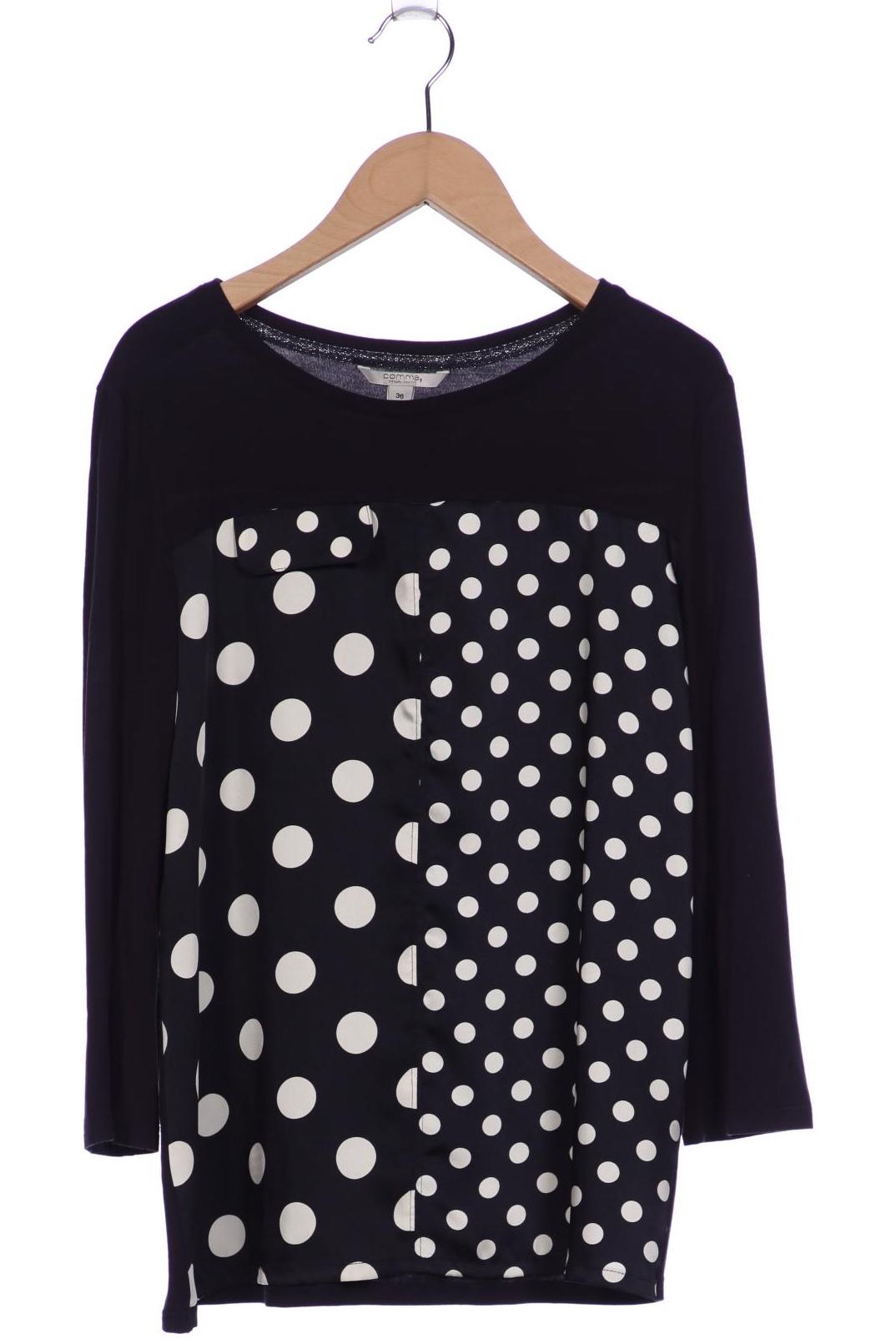 

Comma Damen Langarmshirt, marineblau, Gr. 36