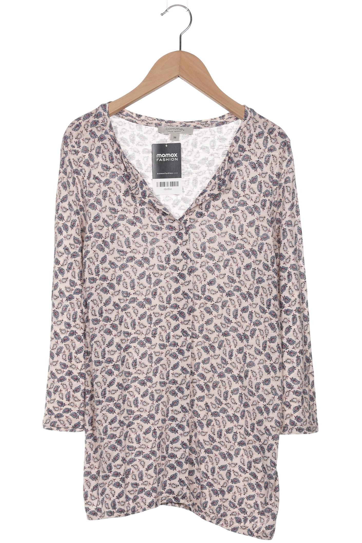 

Comma Damen Langarmshirt, cremeweiß, Gr. 38
