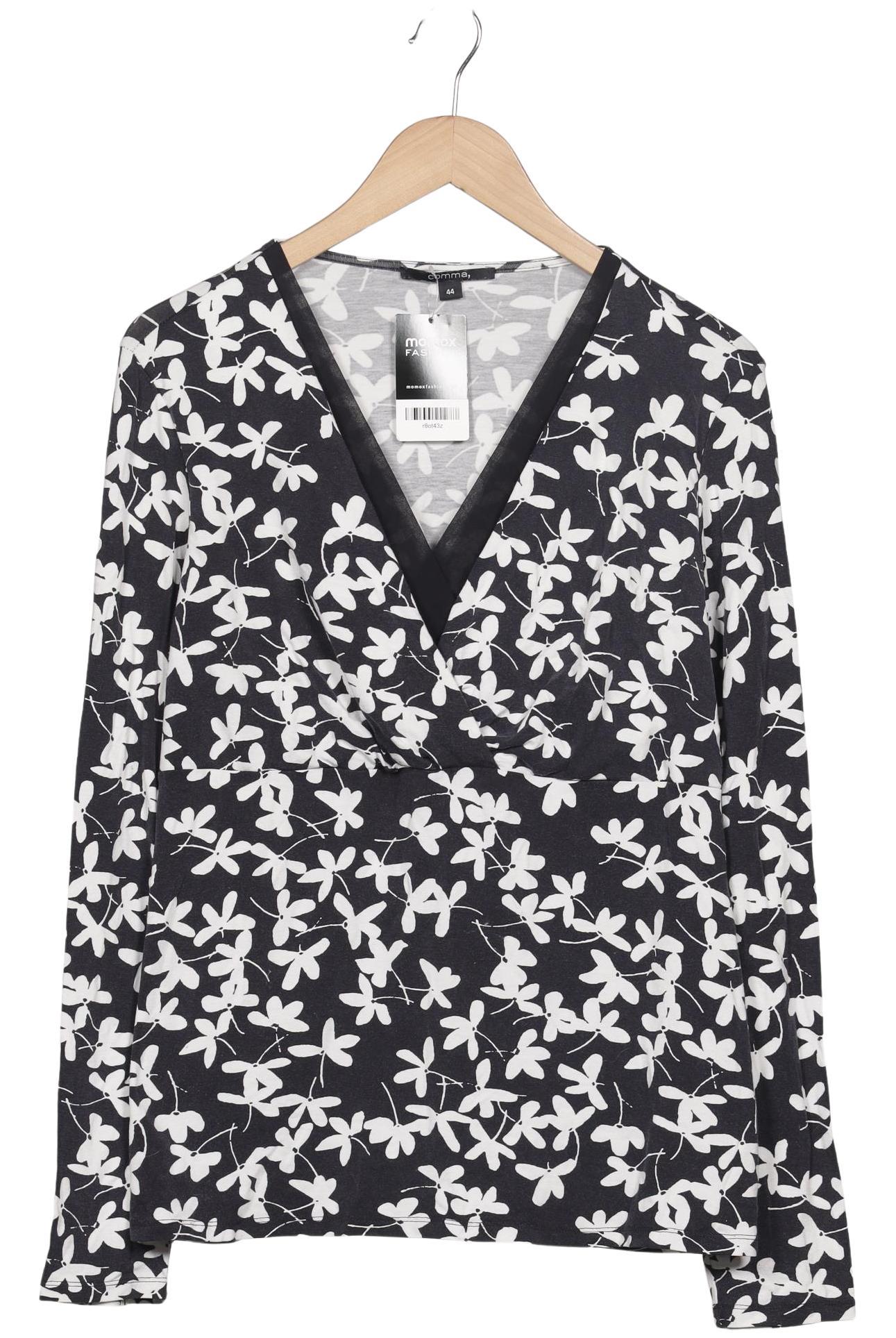 

Comma Damen Langarmshirt, mehrfarbig, Gr. 44