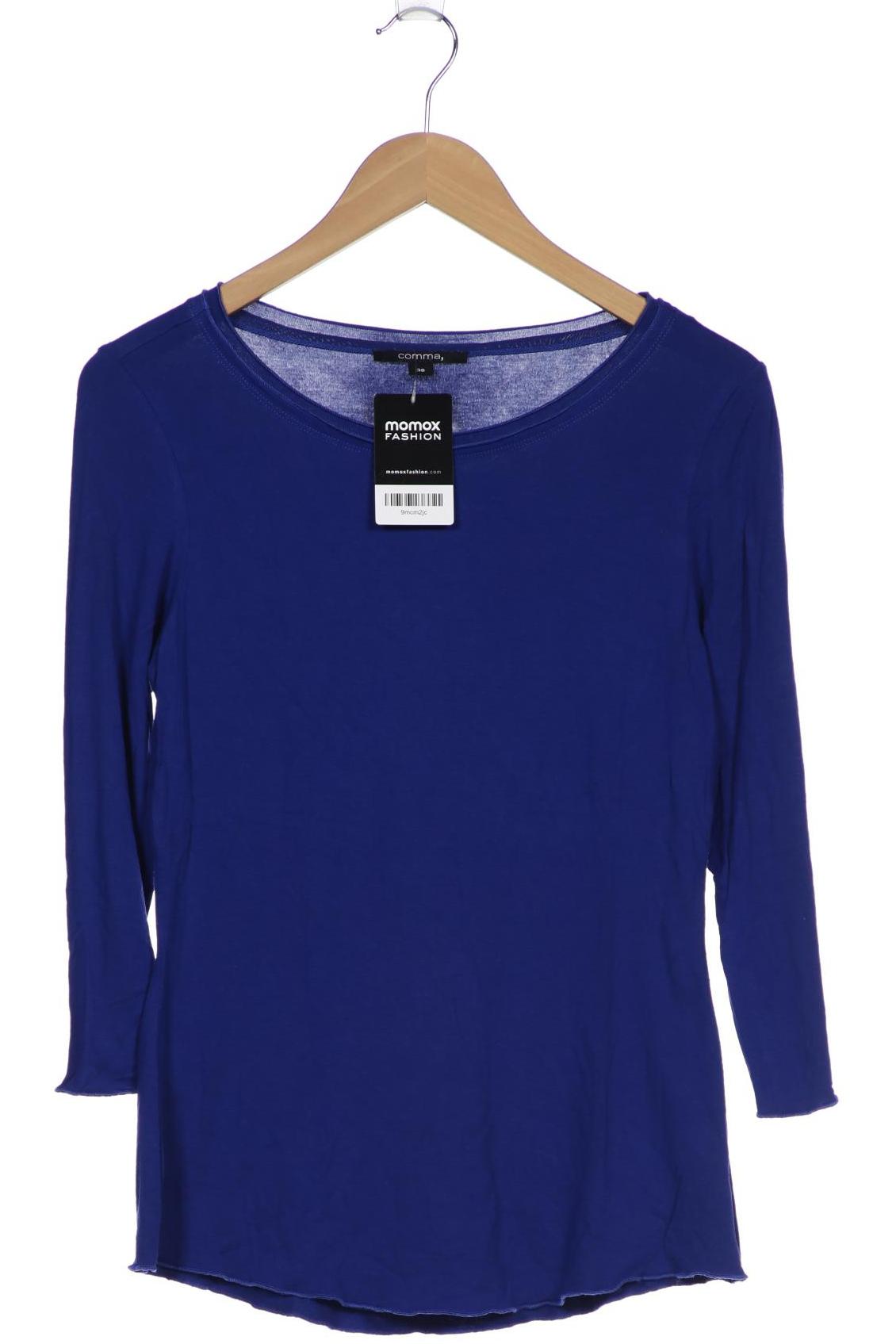 

Comma Damen Langarmshirt, blau