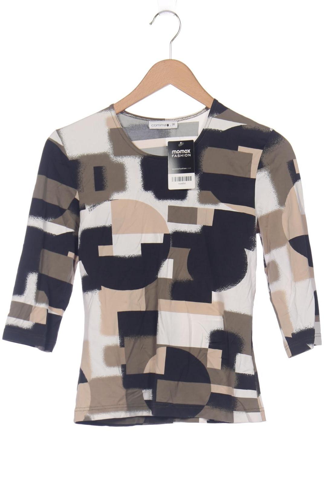 

Comma Damen Langarmshirt, mehrfarbig, Gr. 38