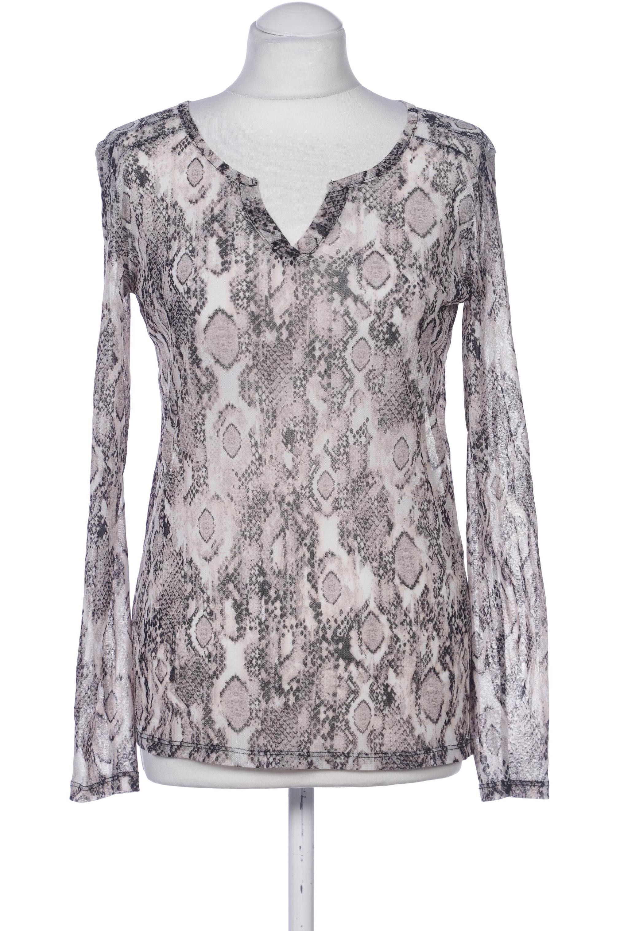 

Comma Damen Langarmshirt, beige, Gr. 38