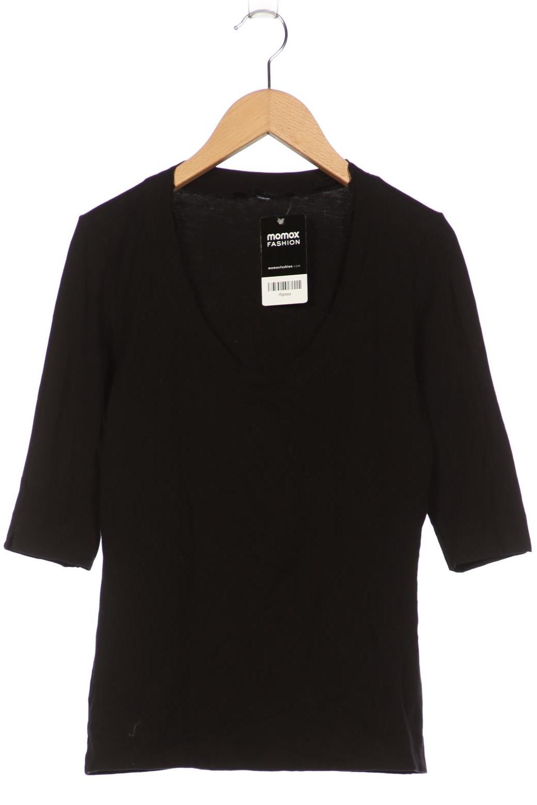 

Comma Damen Langarmshirt, schwarz, Gr. 36