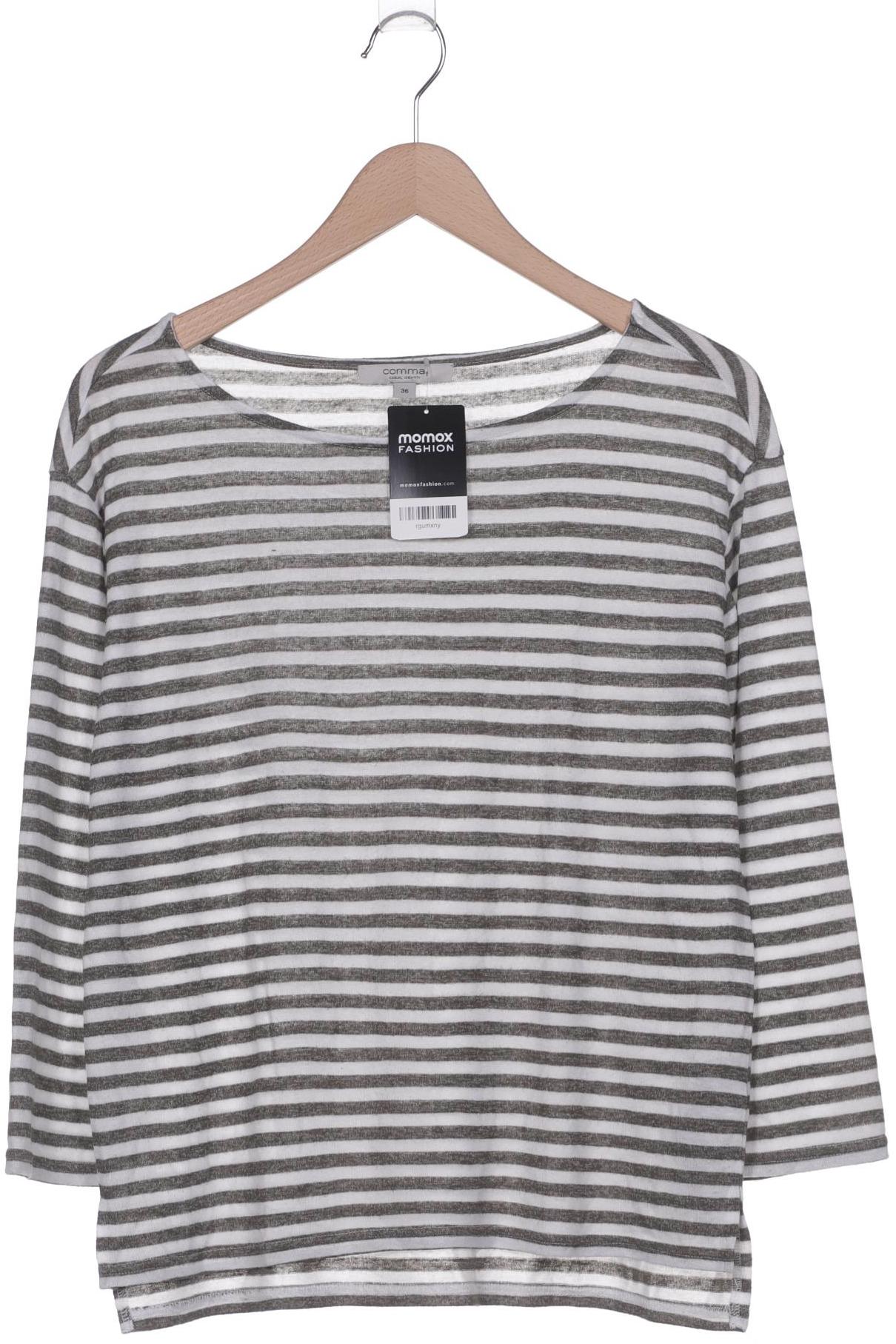 

Comma Damen Langarmshirt, grün, Gr. 36