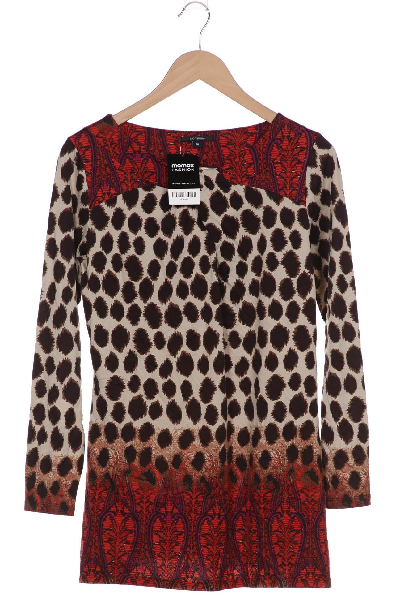 

Comma Damen Langarmshirt, braun, Gr. 40