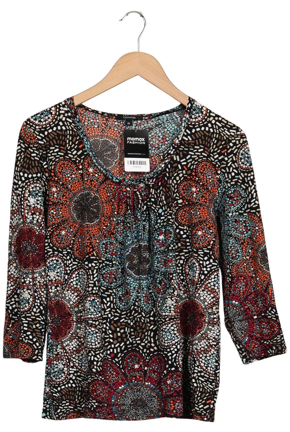 

Comma Damen Langarmshirt, mehrfarbig, Gr. 44