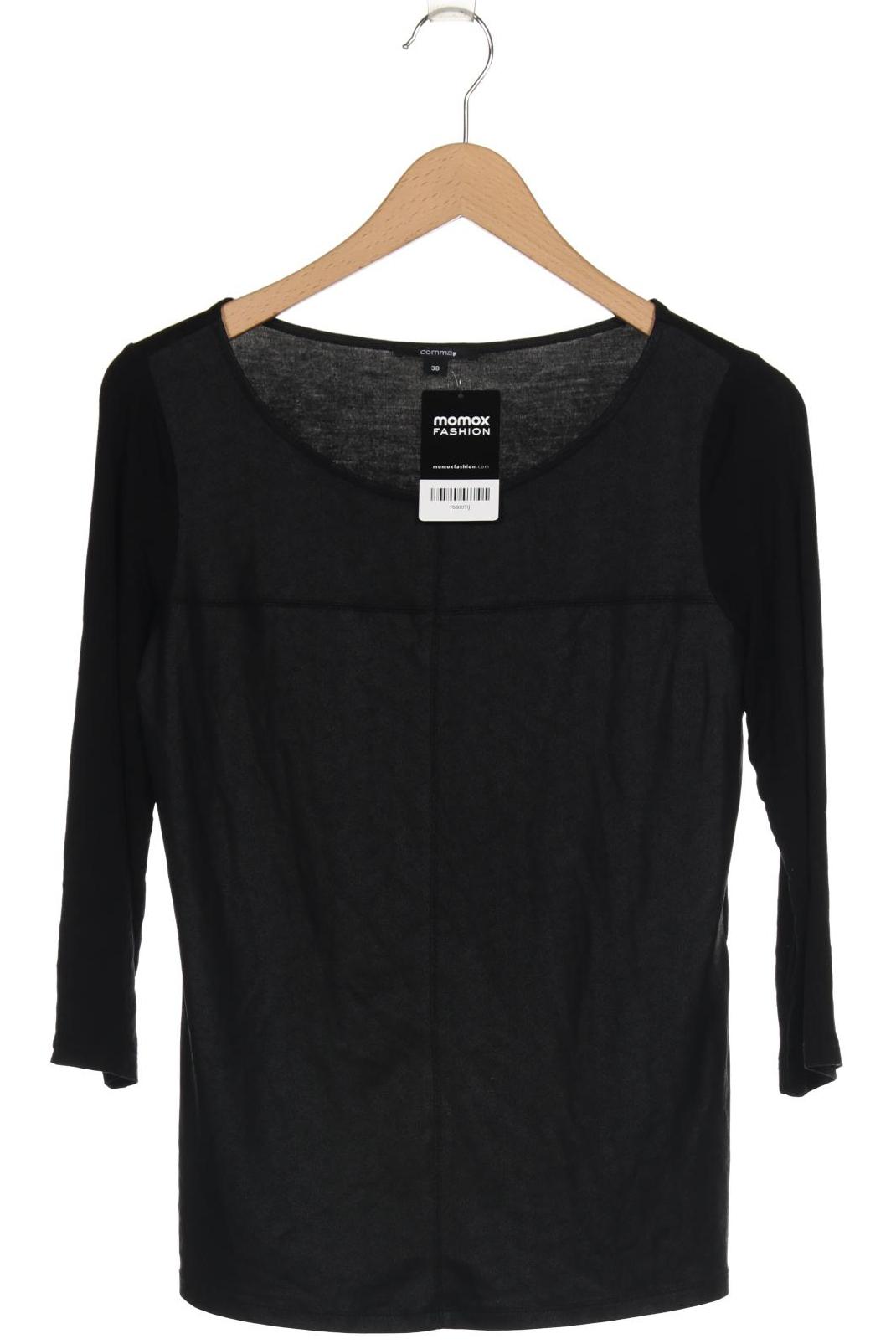 

Comma Damen Langarmshirt, schwarz