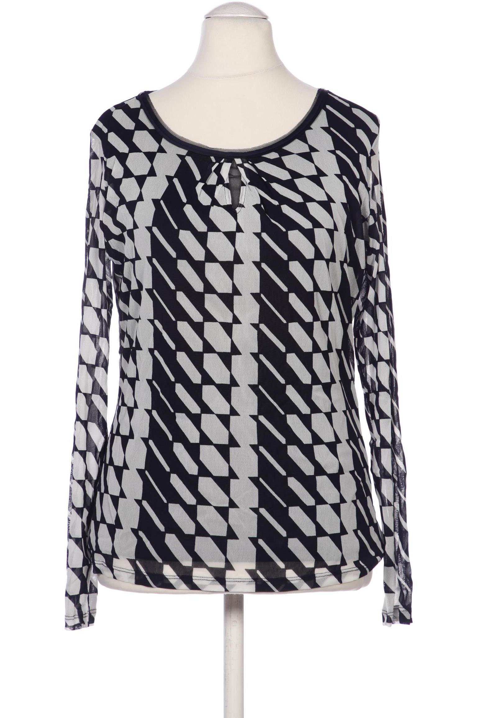 

Comma Damen Langarmshirt, marineblau, Gr. 38