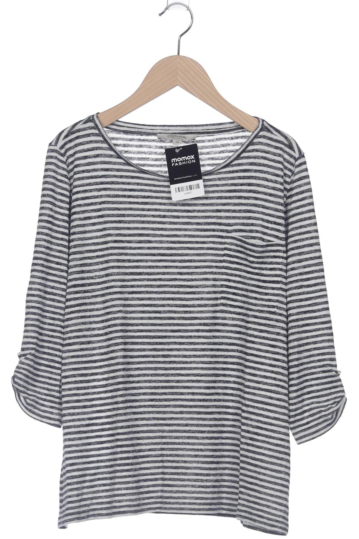 

Comma Damen Langarmshirt, marineblau, Gr. 42