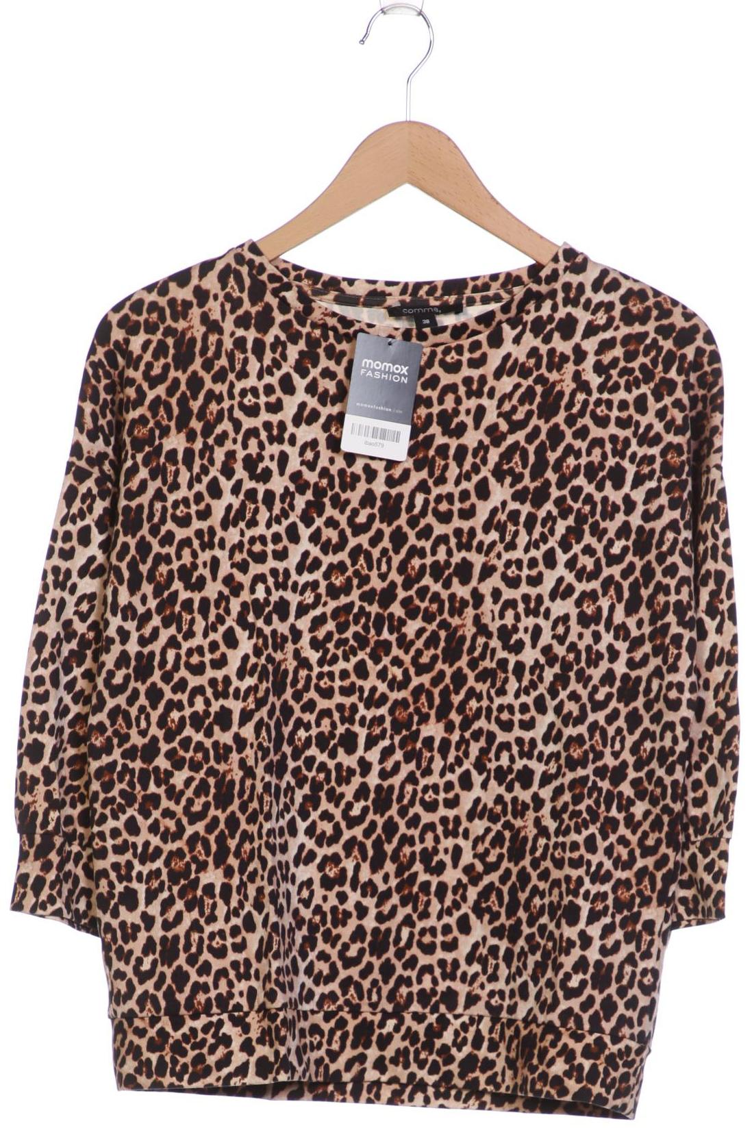 

Comma Damen Langarmshirt, braun, Gr. 38