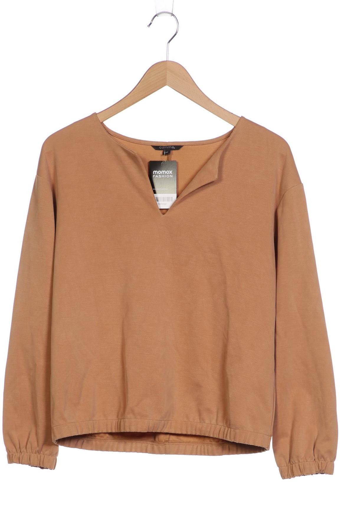

Comma Damen Langarmshirt, braun, Gr. 36