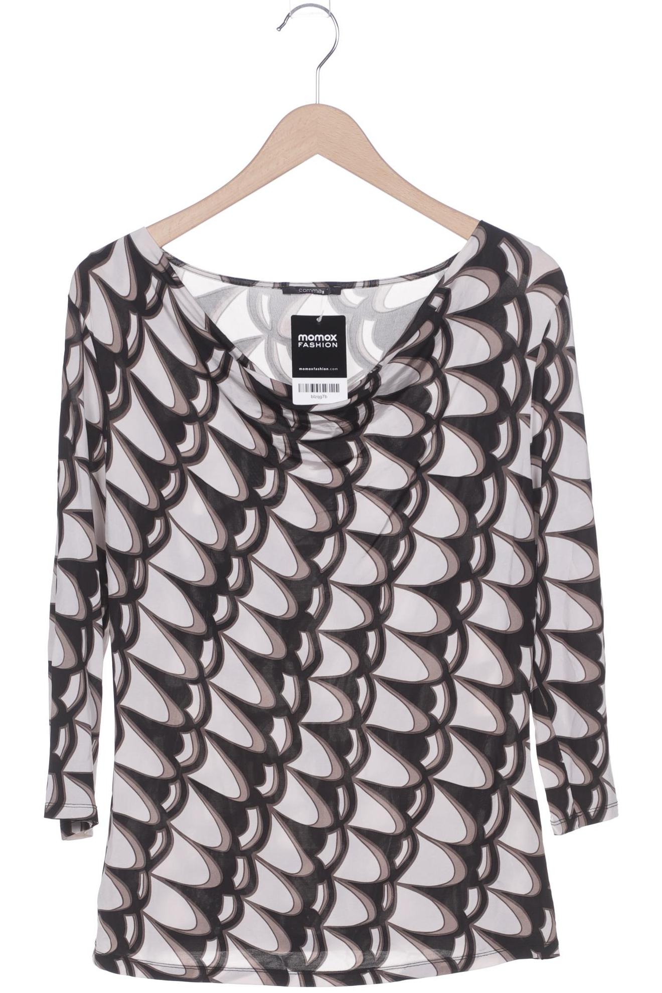 

Comma Damen Langarmshirt, braun, Gr. 38