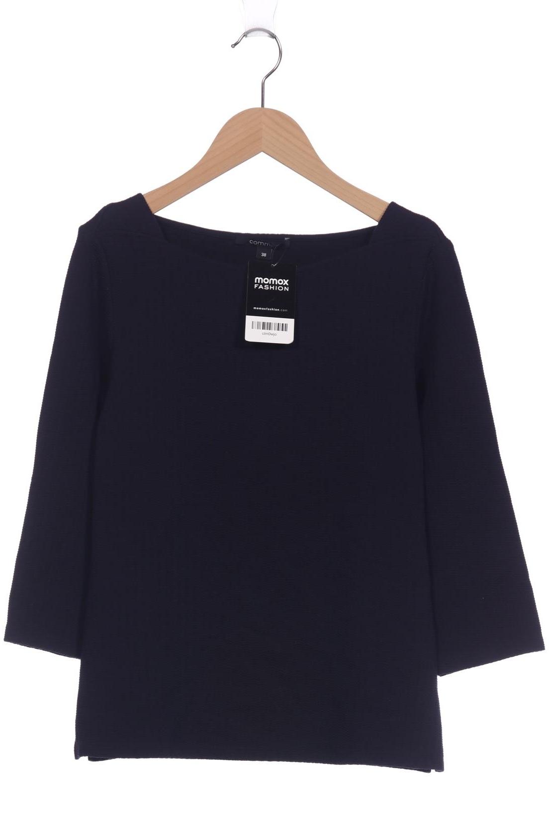 

Comma Damen Langarmshirt, marineblau, Gr. 38