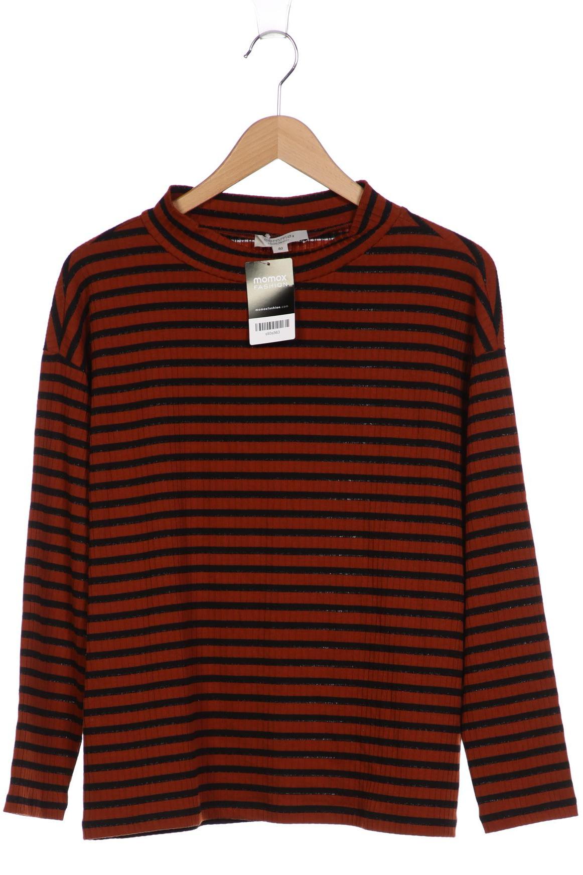 

Comma Damen Langarmshirt, braun, Gr. 40