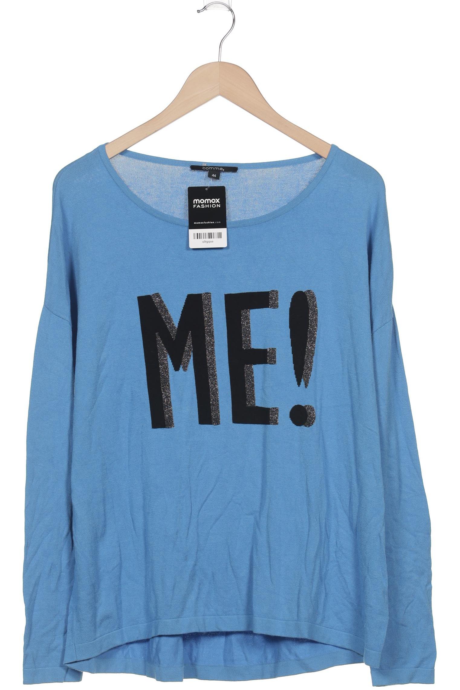 

Comma Damen Langarmshirt, blau, Gr. 44