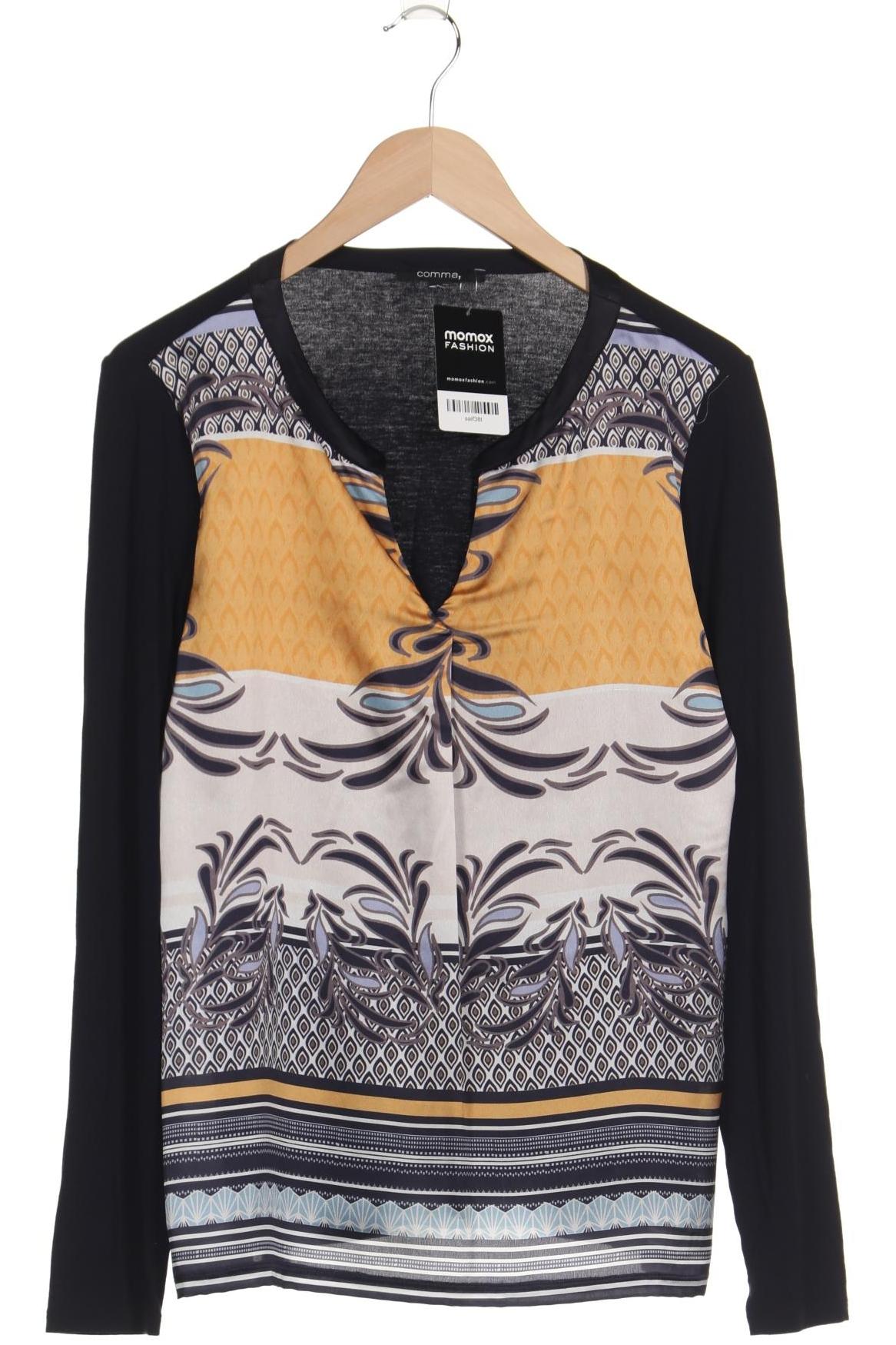

Comma Damen Langarmshirt, mehrfarbig, Gr. 38