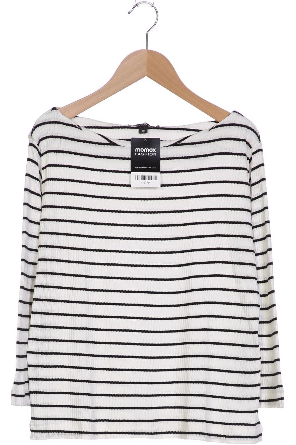 

Comma Damen Langarmshirt, weiß, Gr. 38
