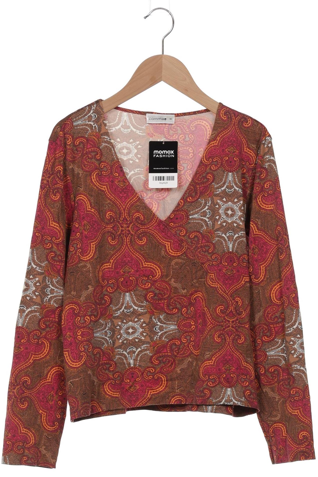 

Comma Damen Langarmshirt, braun, Gr. 42