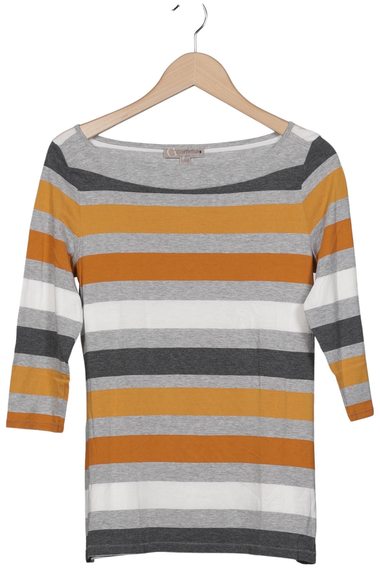 

Comma Damen Langarmshirt, mehrfarbig, Gr. 38