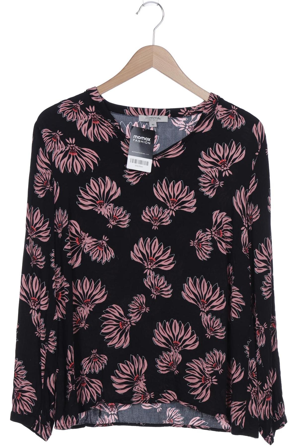 

Comma Damen Langarmshirt, schwarz