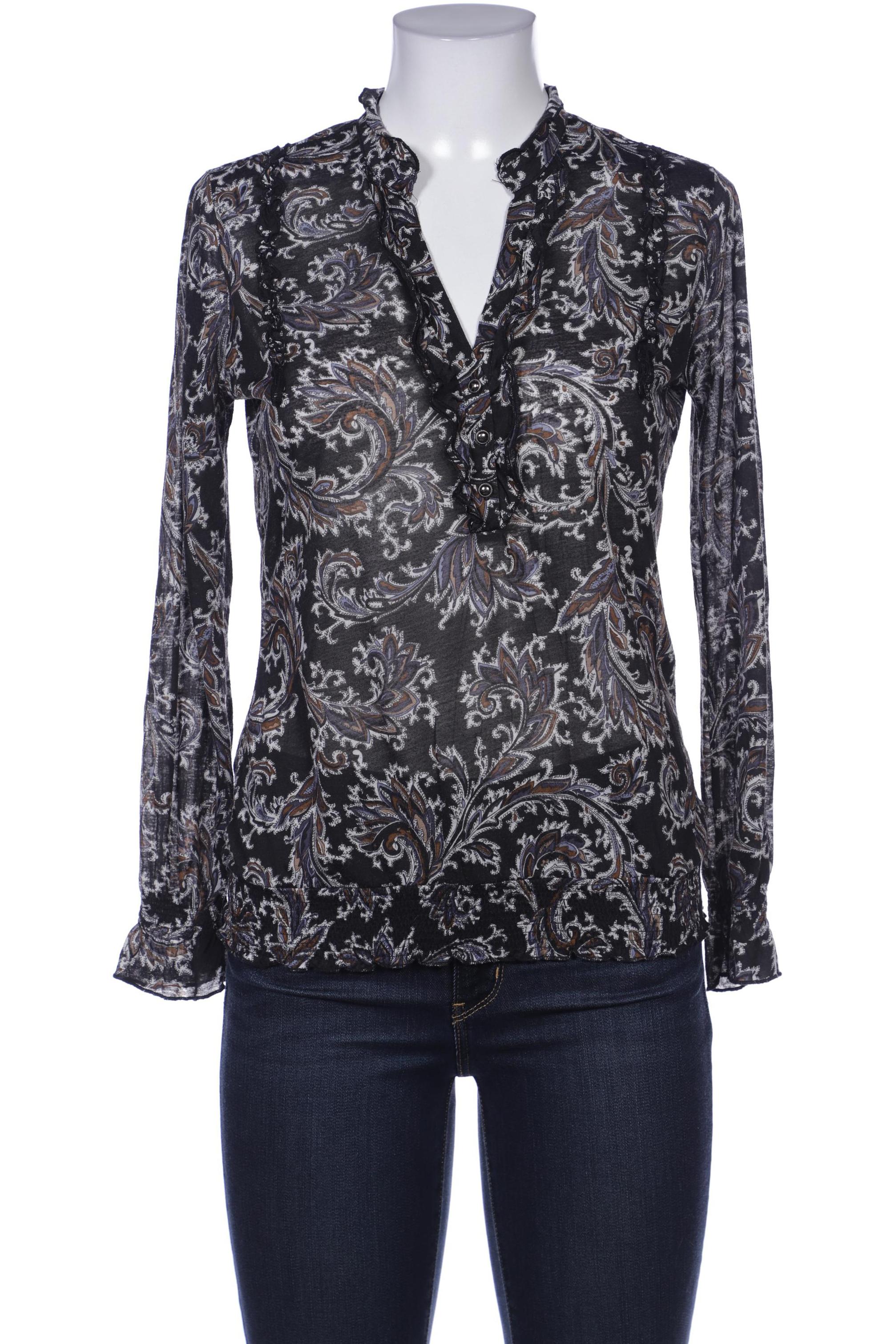 

Comma Damen Langarmshirt, schwarz, Gr. 38