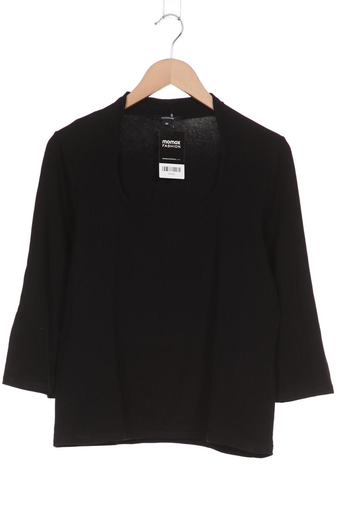 

Comma Damen Langarmshirt, schwarz